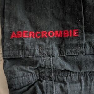 Abercrombie & Fitch Black Garment with Red Label Pants/Shorts Combo